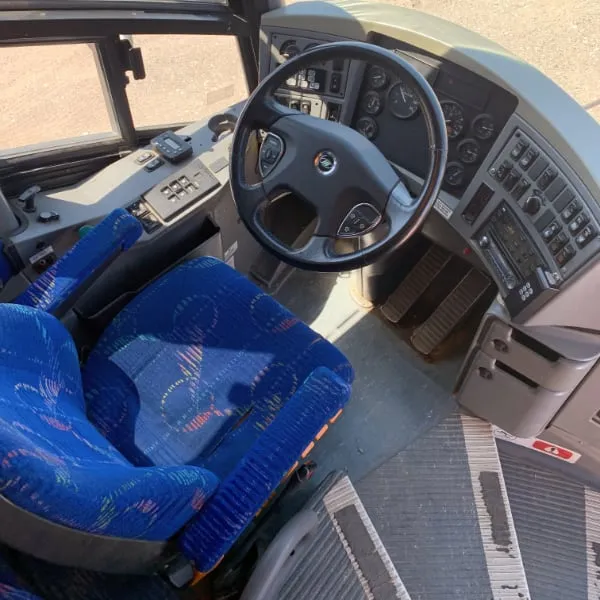 Bus Driver seat and wheel