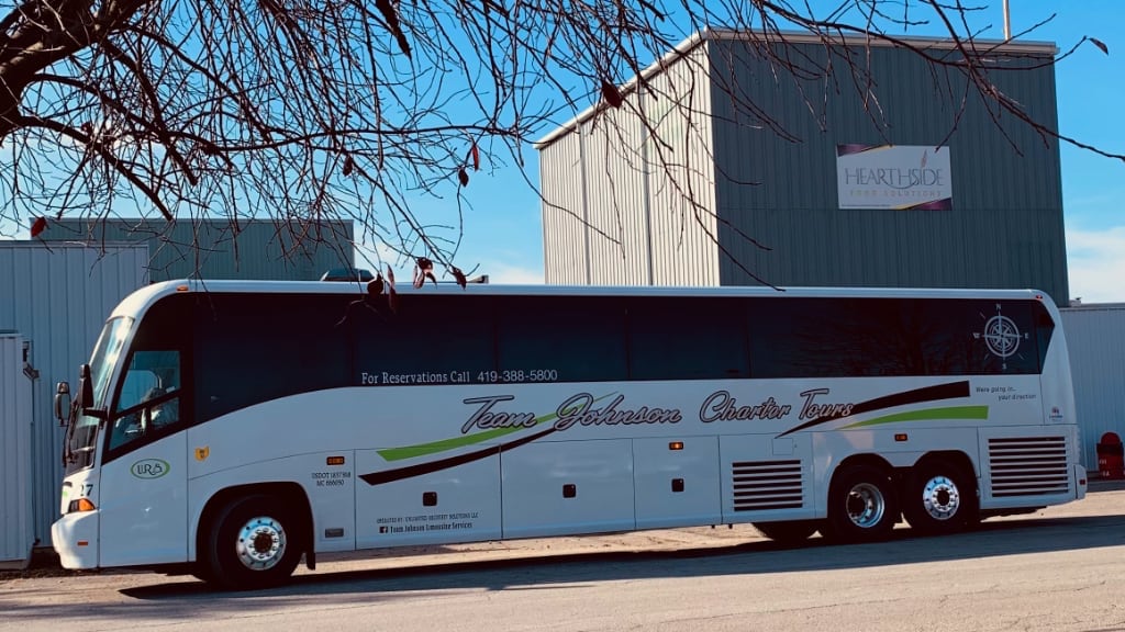 Charter Bus for Hearthside employees